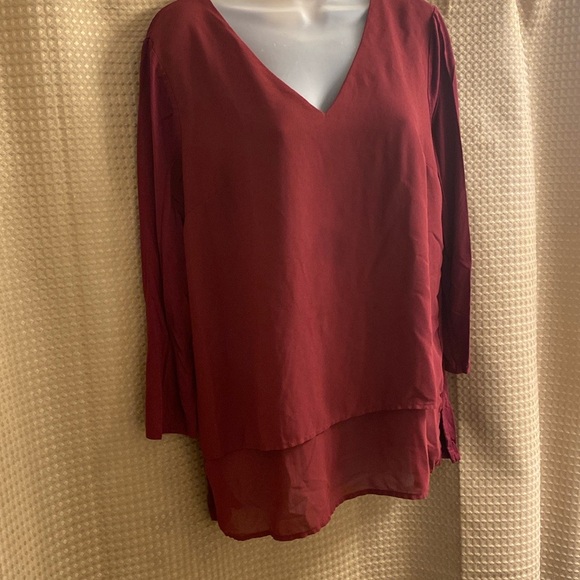 Michael Kors Red layered tunic - Picture 8 of 10